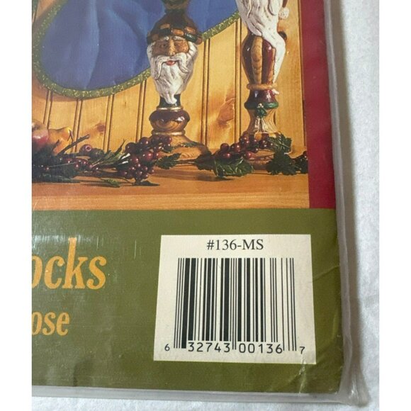 Monster Socks Pattern Kit By Cabbage Rose For Christmas Stockings - Picture 3 of 4